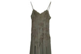 Ermanno Scervino floral-lace Green midi dress